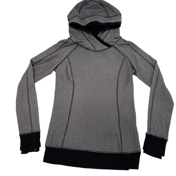 Lululemon Think Fast Hoodie Pullover Herringbone - Picture 4 of 8